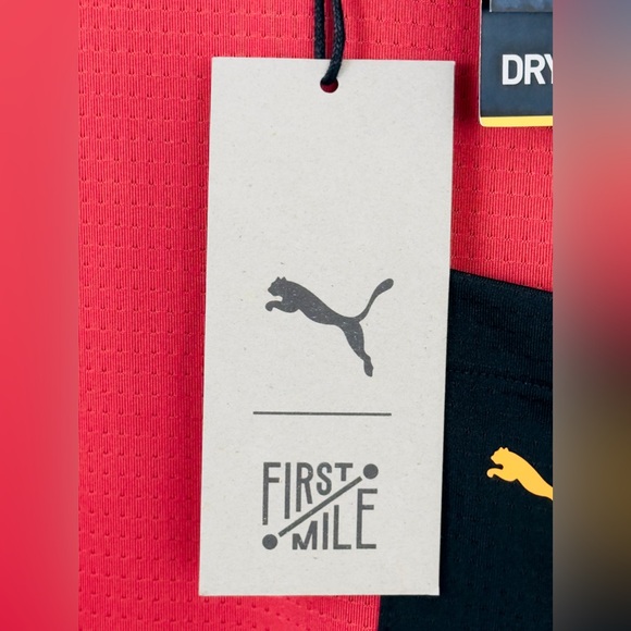 Puma - Men’s Astro Red Drycell Moisture Wicking Short Sleeve T-shirt XXL. NWT - Picture 6 of 10